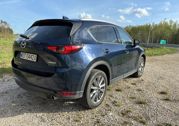 Mazda CX-5 cena 109500 przebieg: 76000, rok produkcji 2020 z Tychowo małe 326